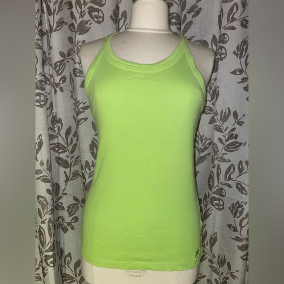 Nike Women's Lime Green Tank Top - Picture 1 of 4